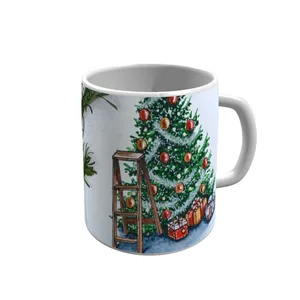 ماگ پاد آفرین مدل کریسمس کد m61