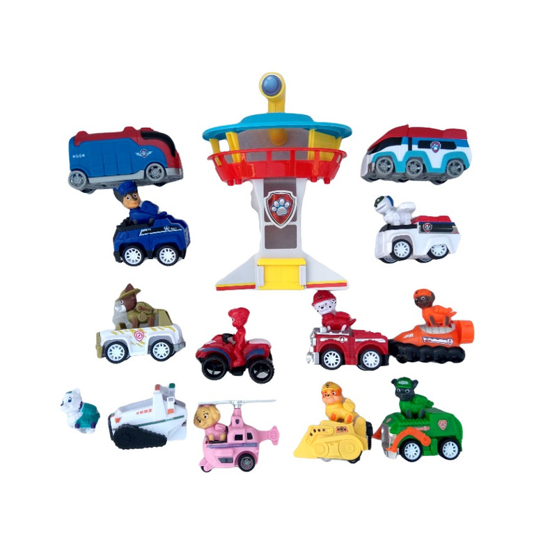 ماشین بازی سگهای نگهبان  مدل br22 مجموعه 22 عددی