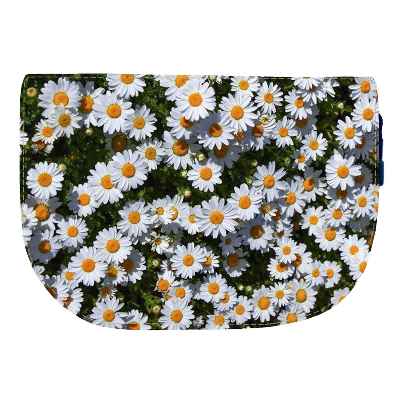 کیف رودوشی زنانه مدل گل بابونه کد KD-11029
