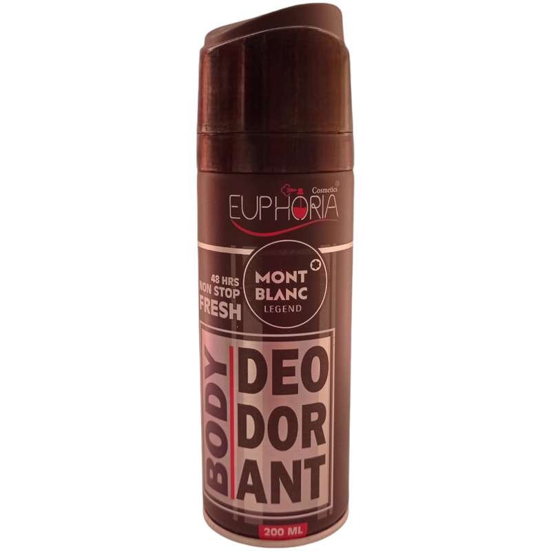 اسپری بدن ایفوریا مدل مونت بلک لجند حجم 200 میلی لیتر