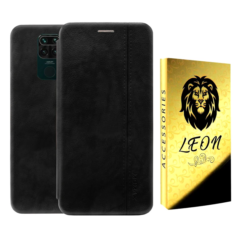 کیف کلاسوری لئون مدل Momi Yo مناسب برای گوشی موبایل شیائومی Redmi 10X 4G