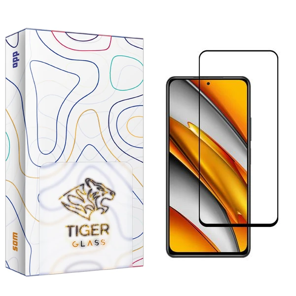 محافظ صفحه نمایش تایگر گلس مدل SAM2 مناسب برای گوشی موبایل شیائومی Poco F3