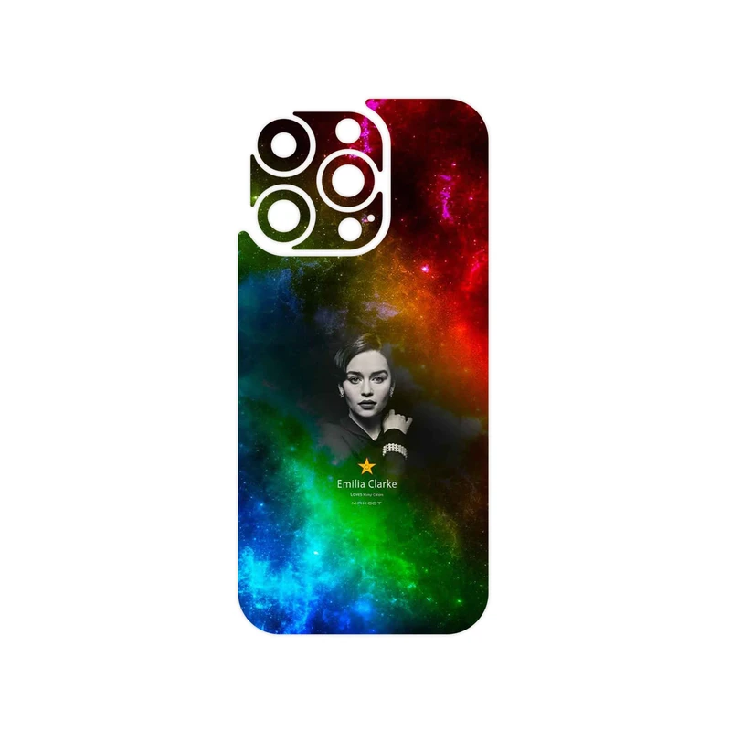 برچسب پوششی ماهوت مدل emilia clarke مناسب برای گوشی موبایل اپل iPhone 16 Pro