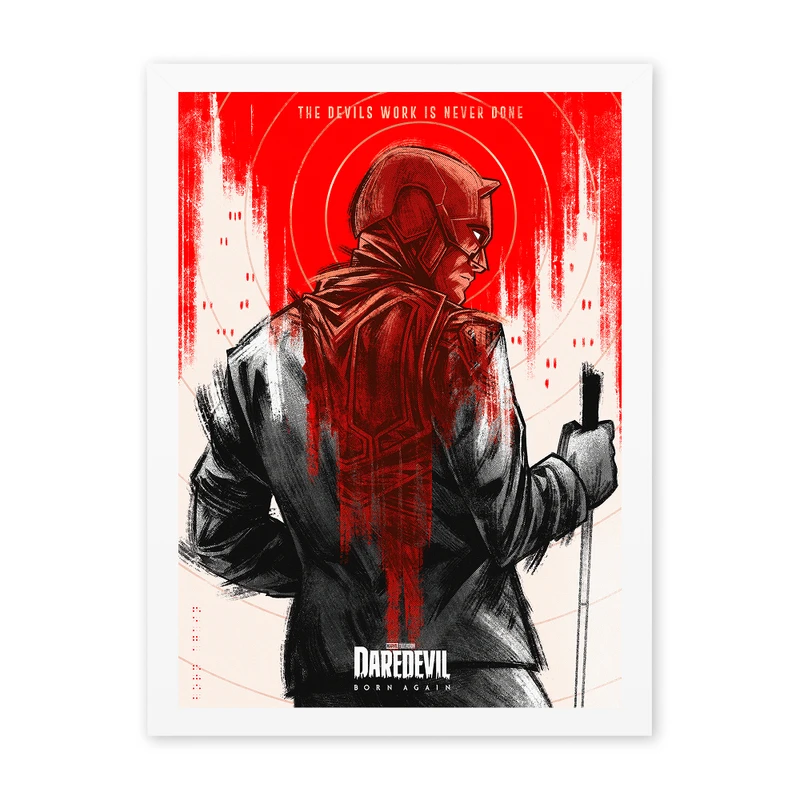 تابلو مدل دکوراتیو طرح دردویل کد 1104