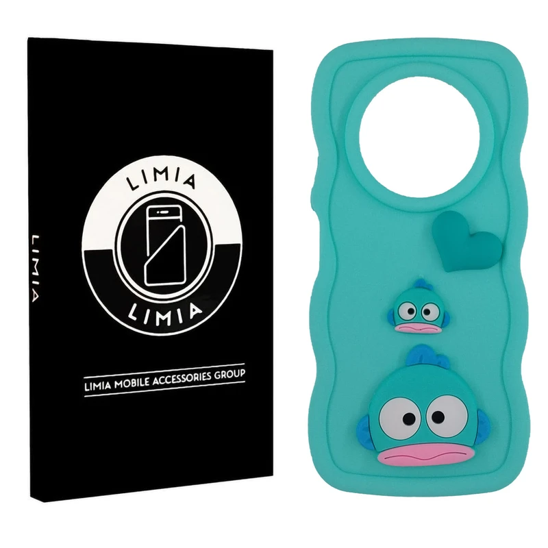 کاور لیمیا مدل عروسکی برجسته مناسب برای گوشی موبایل شیائومی Redmi A3/C61
