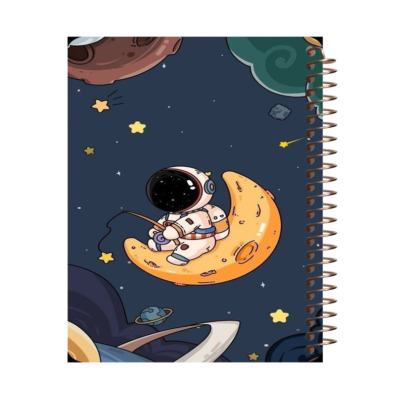 دفتر مشق 60 برگ طرح فضانورد کد M556