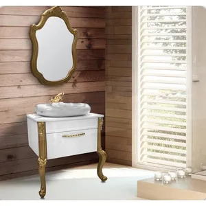 ست کابینت و روشویی کاسپین مدل آیسو به همراه آینه