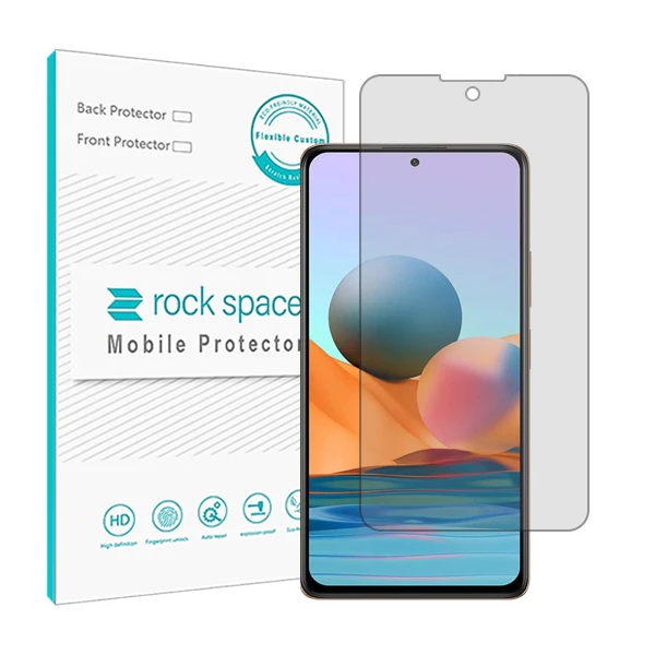 محافظ صفحه نمایش شفاف راک اسپیس مدل HyGEL مناسب برای گوشی موبایل شیائومیRedmi Note 10 Pro Max 