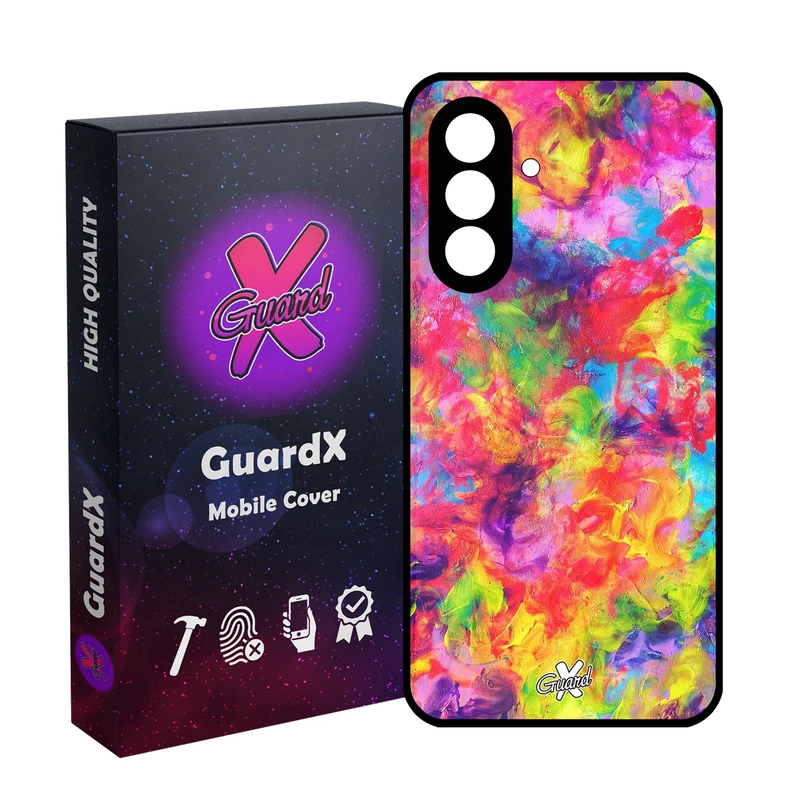 کاور گارد ایکس طرح رنگی مدل 10390 مناسب برای گوشی موبایل سامسونگ Galaxy S24 FE