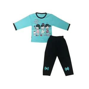 ست تی شرت و شلوار نوزادی مدل 45fa