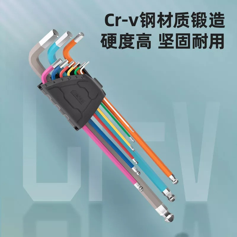 آچار آلن دلی مدل DL232609 بسته 9 عددی آچار آلن دلی مدل DL232609 بسته 9 عددی