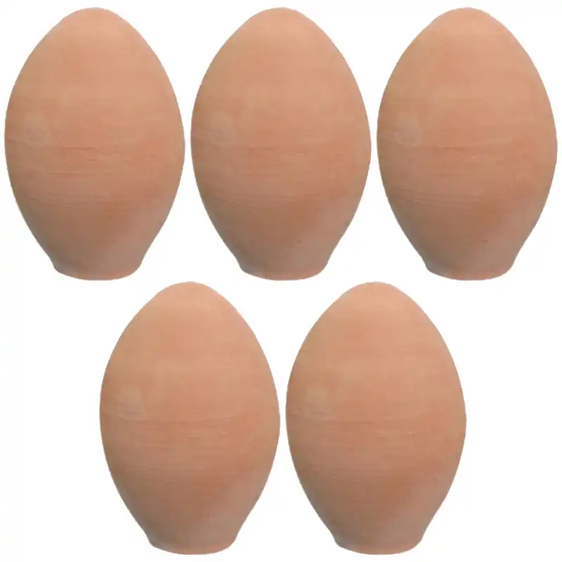 تخم مرغ سفالی خام  کد B بسته 5 عددی