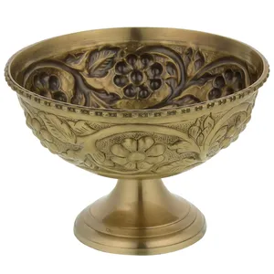 میوه خوری برنجی مدل پایه دار کد 303