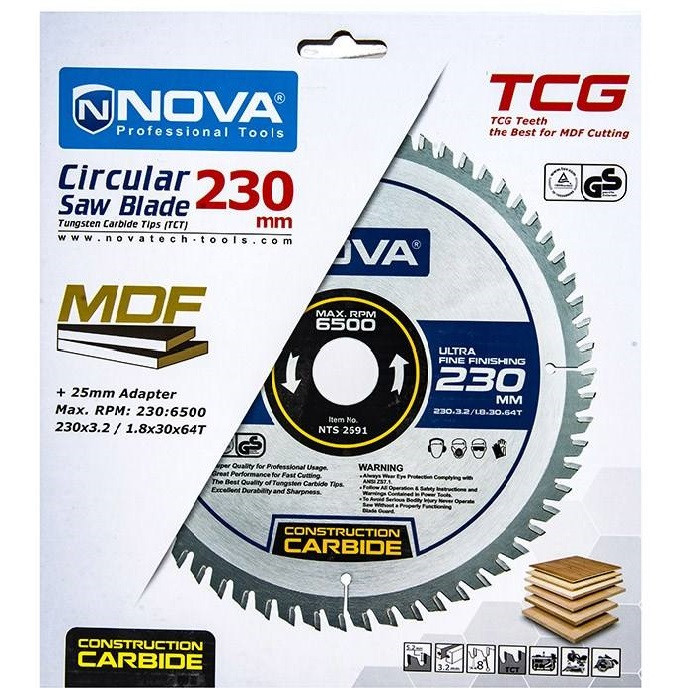 تیغه اره دیسکی نووا مدل 2691