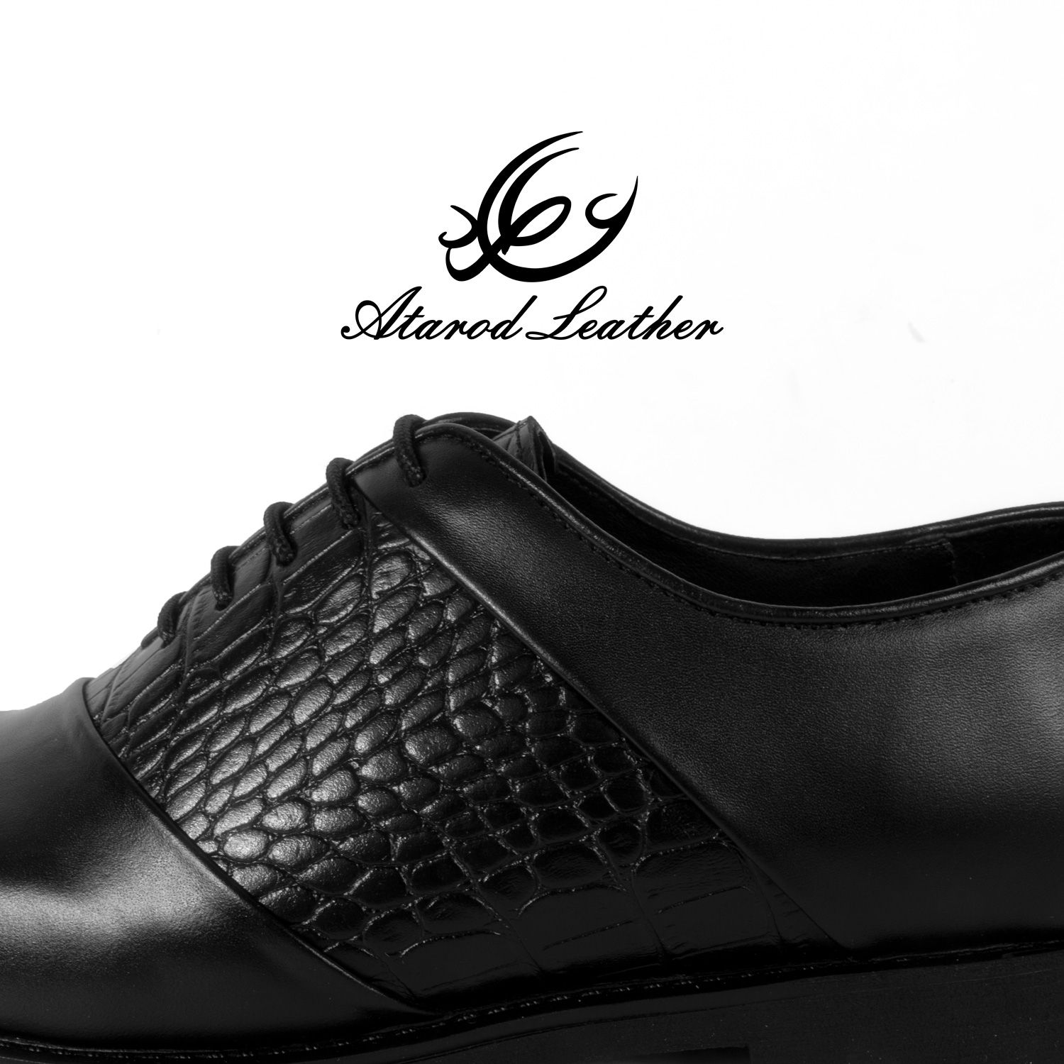 کفش مردانه چرم عطارد مدل چرم طبیعی کد SH205 -  - 10