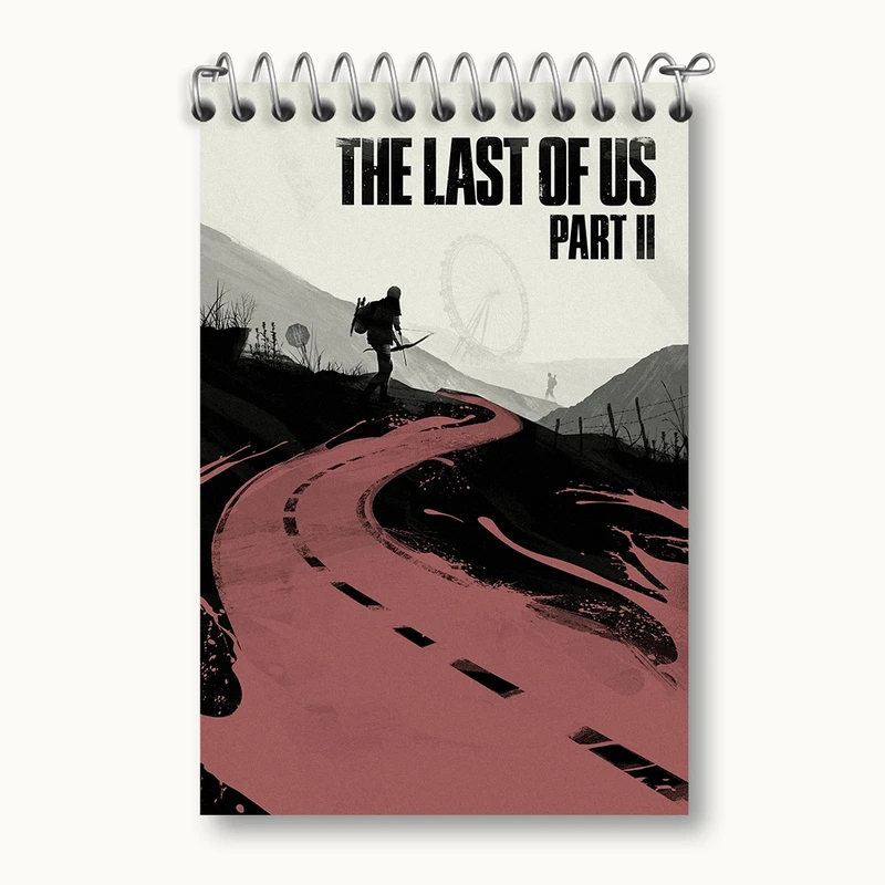 دفتر یادداشت 50 برگ خندالو مدل لست آف آس (The Last Of Us) کد F1595