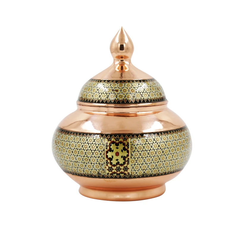 قندان خاتم کاری کد 1010025