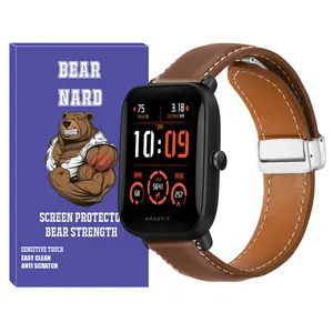Bearnard band model Mag Leather BR TW suitable for QCY Size 22mm GTC / GTS / GS / GT smartwatch