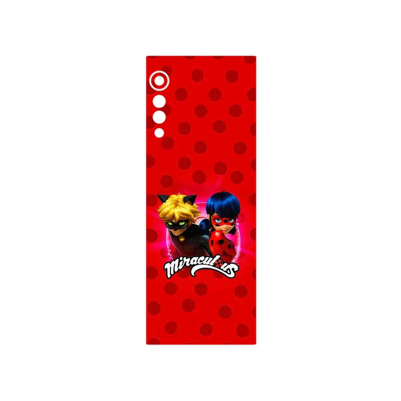 برچسب پوششی ماهوت مدل Ladybug and Cat Noir مناسب برای گوشی موبایل ال جی Velvet 5G