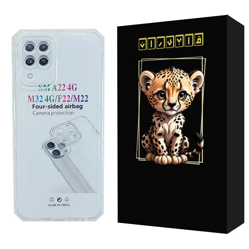 کاور قاب ایران مدل شفاف مناسب برای گوشی موبایل سامسونگ Galaxy A22 4G