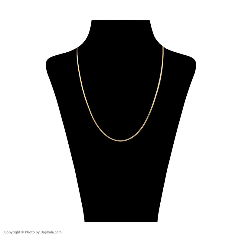 زنجیر طلا 18 عیار زنانه مایا ماهک مدل MM1348 طرح نفرتیتی-هرینگبون