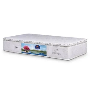 تشک سوپر طبی فنری فیدل مدل کلاسیک پددار یک ونیم نفره سایز 120*200 سانتی متر