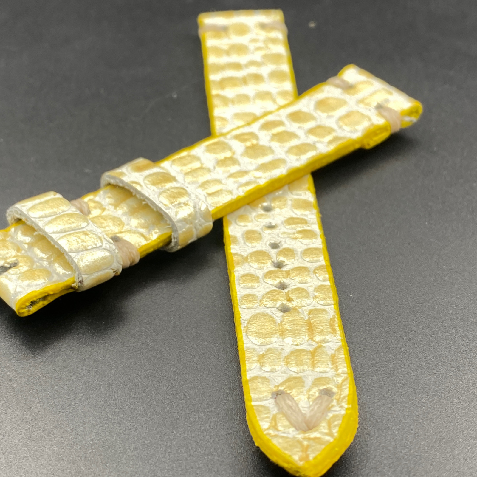 بند ساعت مچی مدل  پلنگی 16MM NL6