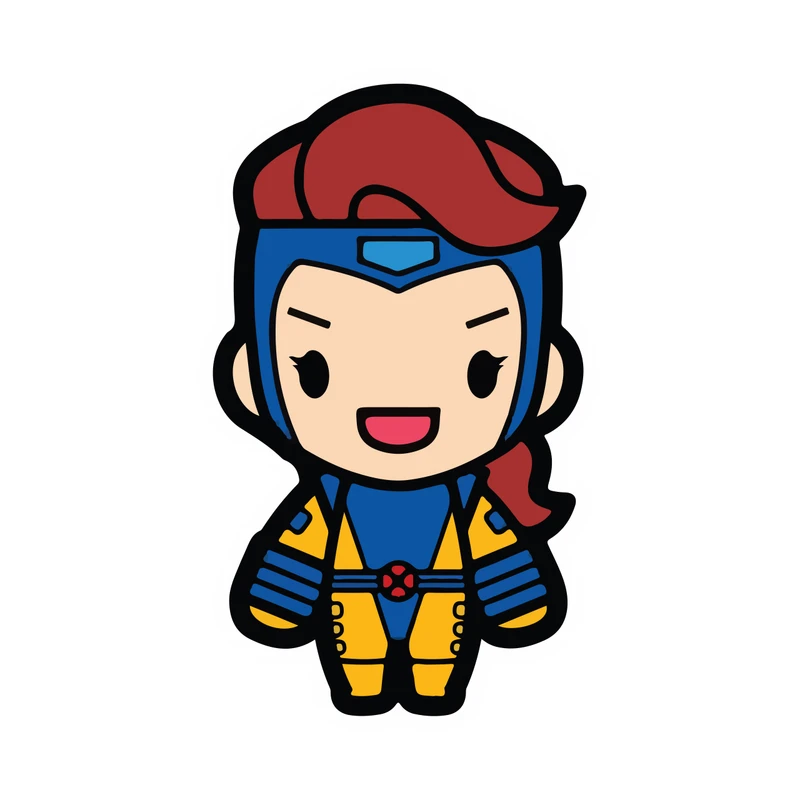 استیکر لپ تاپ طرح مردان ایکس کد 1039