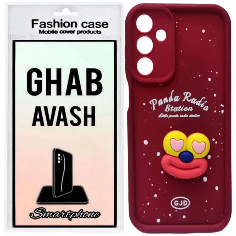 کاور قاب آوش طرح سولید فانتزی مدل عروسکی 005 مناسب برای گوشی موبایل سامسونگ GALAXY A15