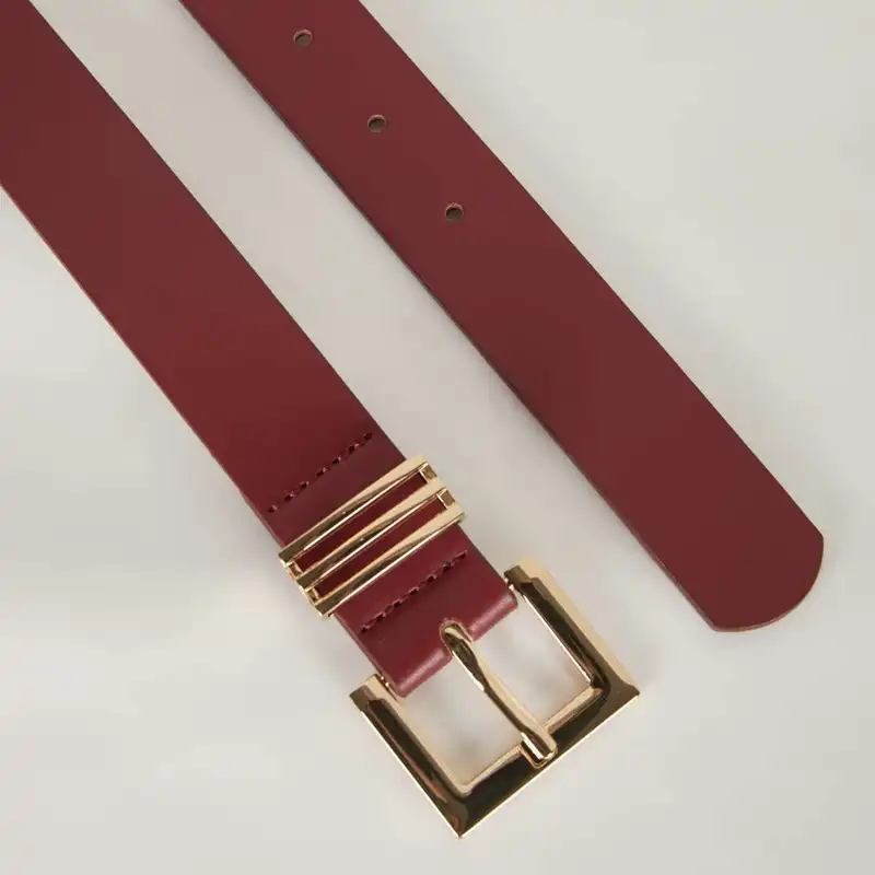 کمربند زنانه دفکتو مدل چرم Factor