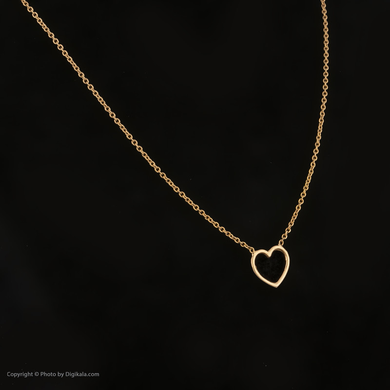 گردنبند طلا 18 عیار زنانه پرسته مدل WN706