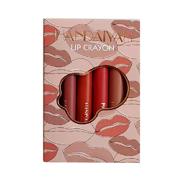 رژ لب مایع هندیان مدل H1098 شماره A بسته 6 عددی