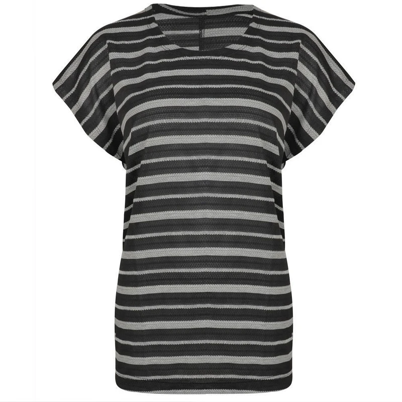 تی شرت آستین کوتاه زنانه دکسونری مدل 358050902 راه راه