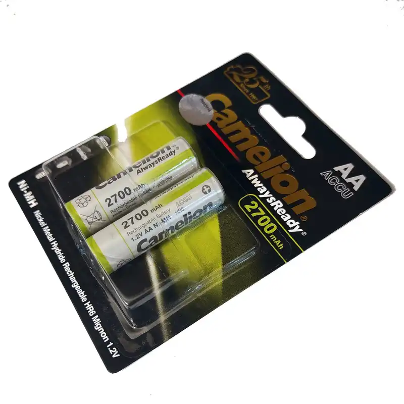 باتری قلمی قابل شارژ کملیون مدل AlwaysReady2700 بسته دو عددی