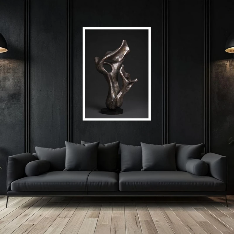 تابلو بکلیت طرح دکوری هنری و مدرن مجسمه و تندیس  مدل W-bu5394