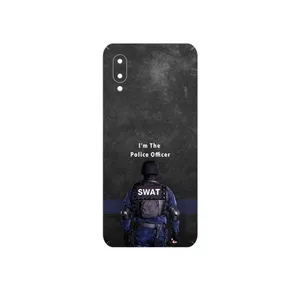 MAHOOT Police Officer Cover Sticker for Samsung Galaxy M02