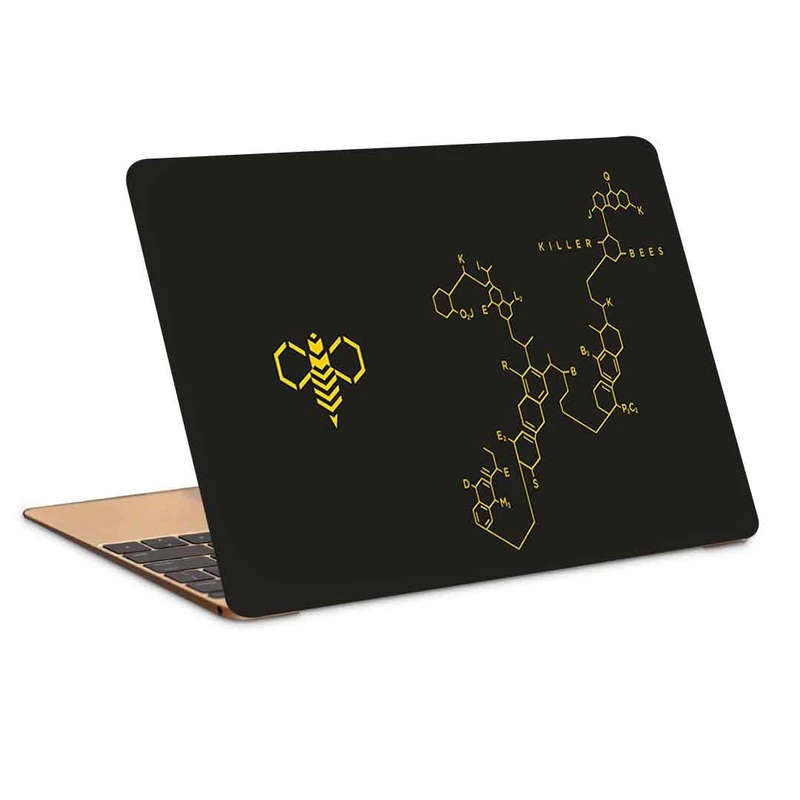 استیکر لپ تاپ طرح bee-16 کد P-619 مناسب برای لپ تاپ 15.6 اینچ