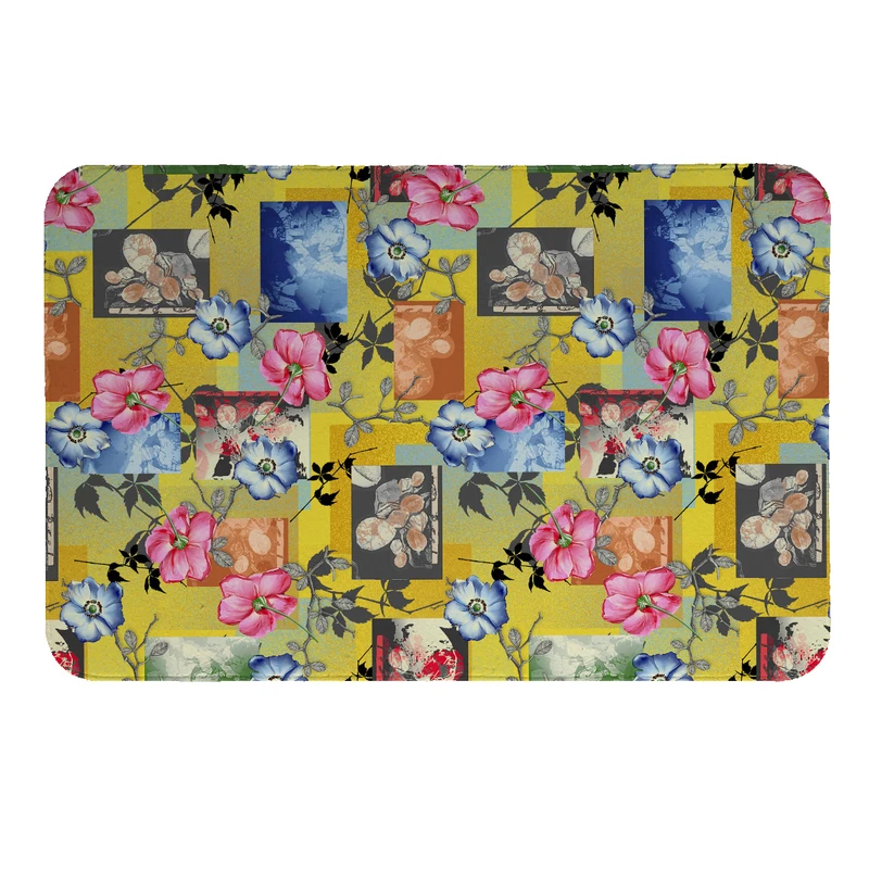  پادری طرح گل کد 5229 سایز 60 × 40 سانتی‌متر