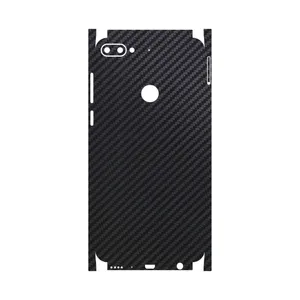 MAHOOT Black-Carbon-Fiber-FullSkin Cover Sticker for HTC Desire 12 Plus