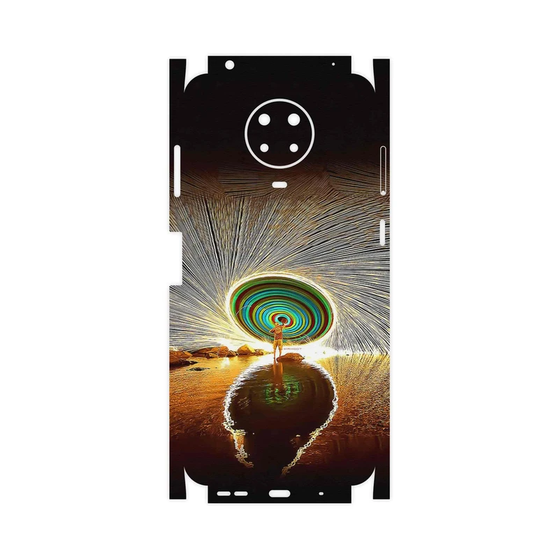 برچسب پوششی ماهوت مدل Night Light Fountain-FullSkin مناسب برای گوشی موبایل نوکیا G20