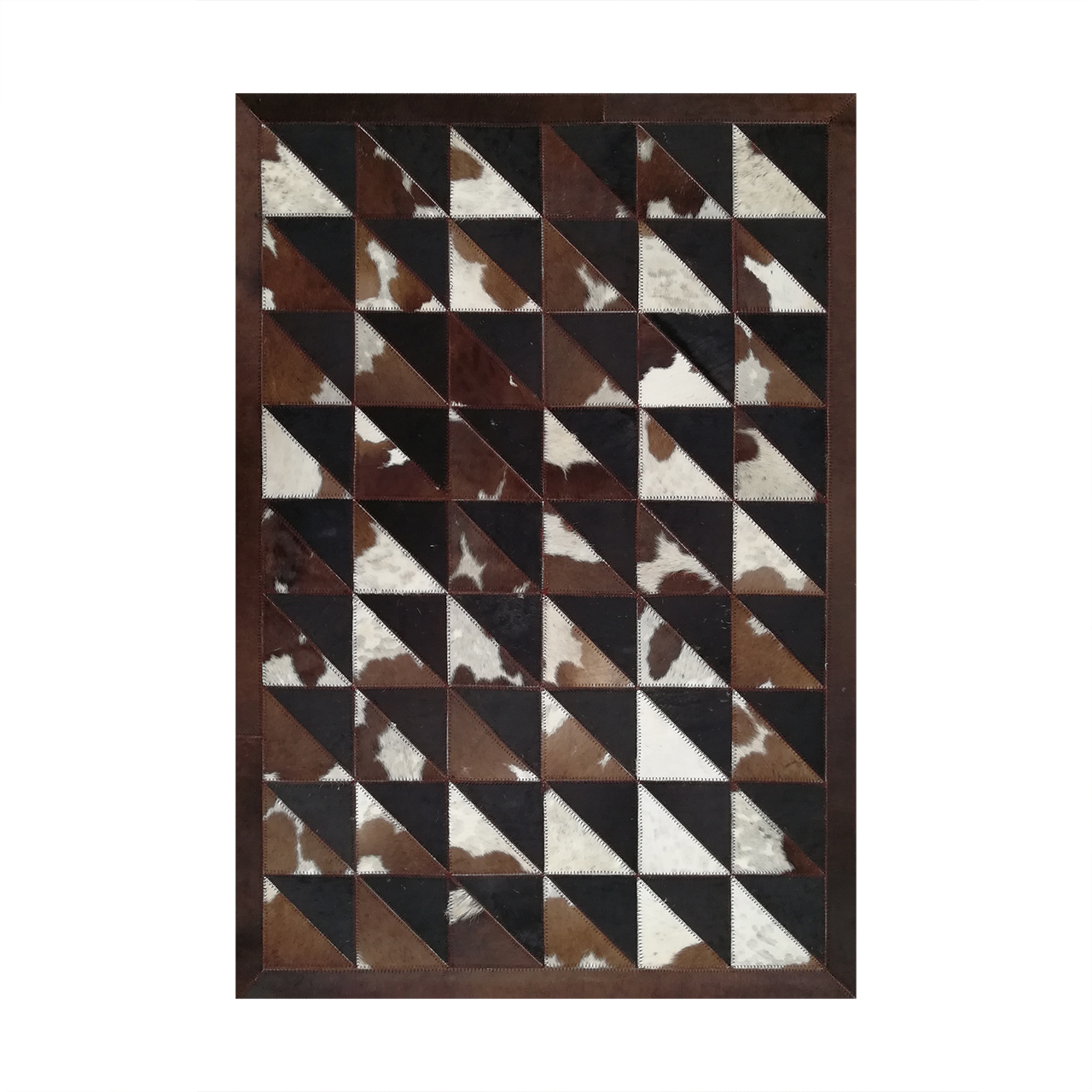 کلاژ فرش پوست و چرم کمالی مدل AD-0343