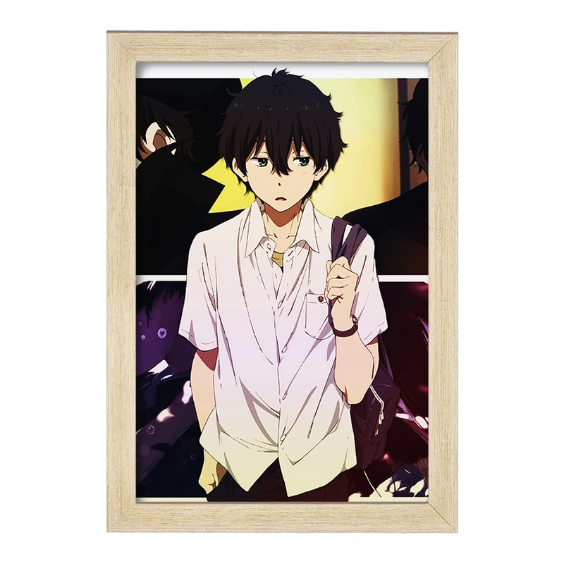 تابلو خندالو مدل اورکی انیمه هیوکا Hyouka  کد 17060