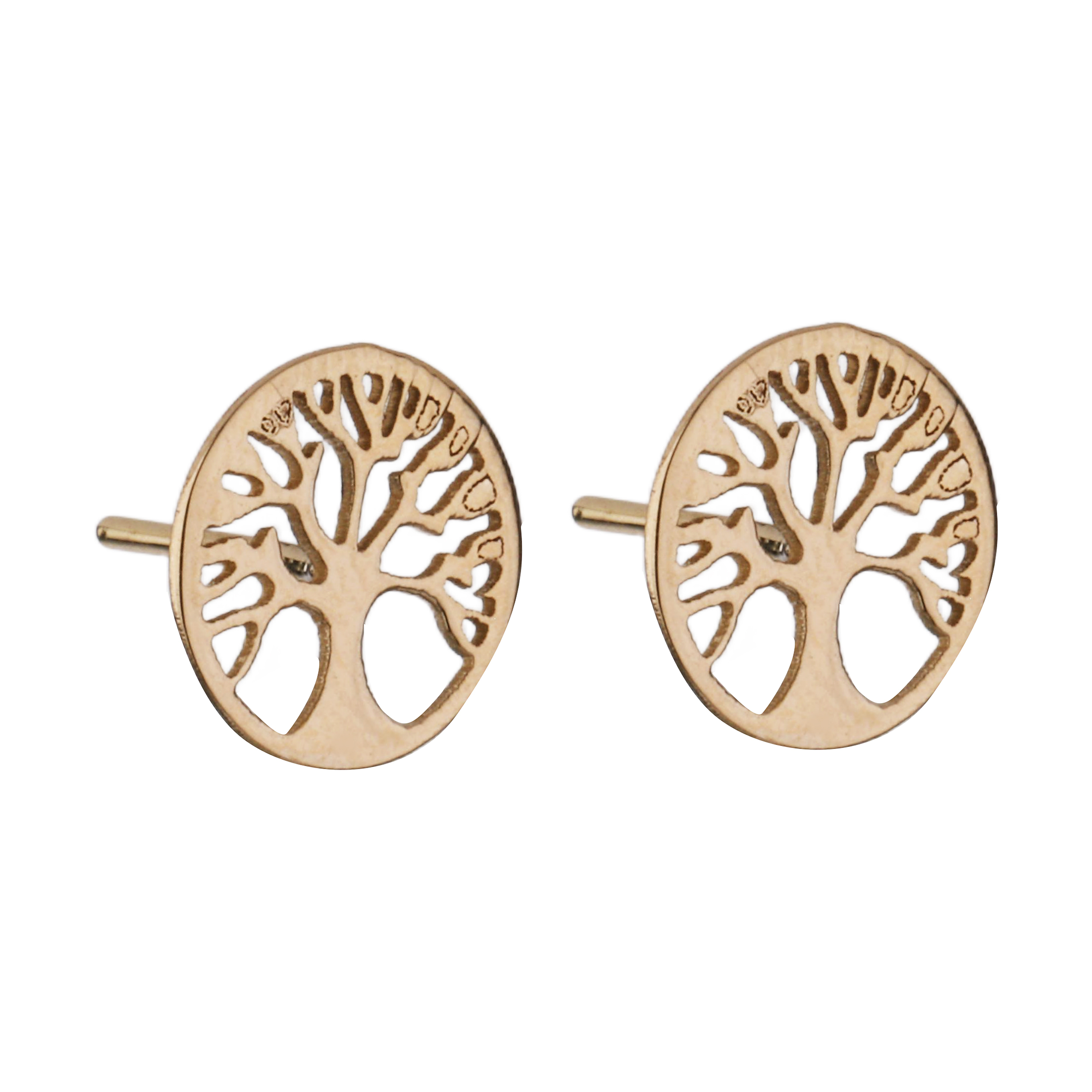 گوشواره طلا 18 عیار زنانه پرسته مدل WE76