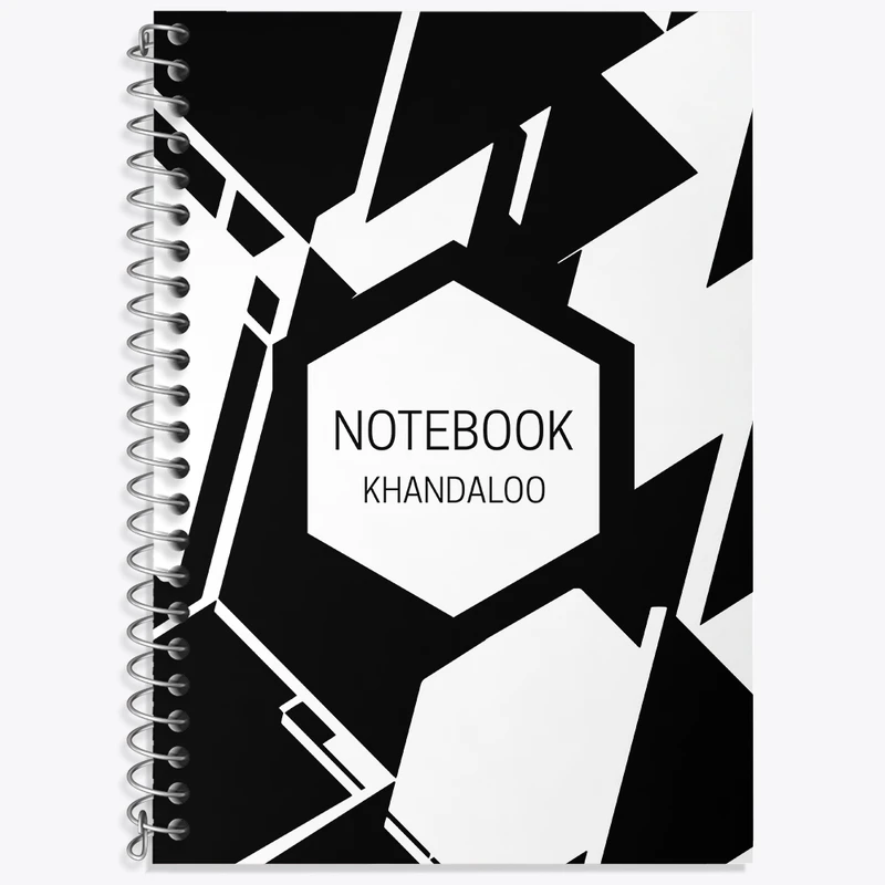 دفتر لغت 50 برگ خندالو طرح مدرن کد N393