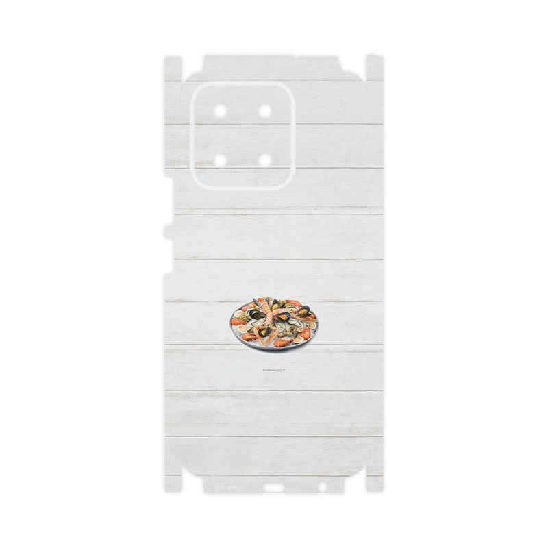 برچسب پوششی ماهوت مدل Seafood-FullSkin مناسب برای گوشی موبایل آنر X5b Plus