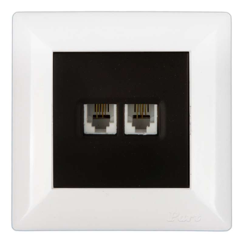 پریز تلفن پارت الکتریک مدل آسمان کد 5071B4027