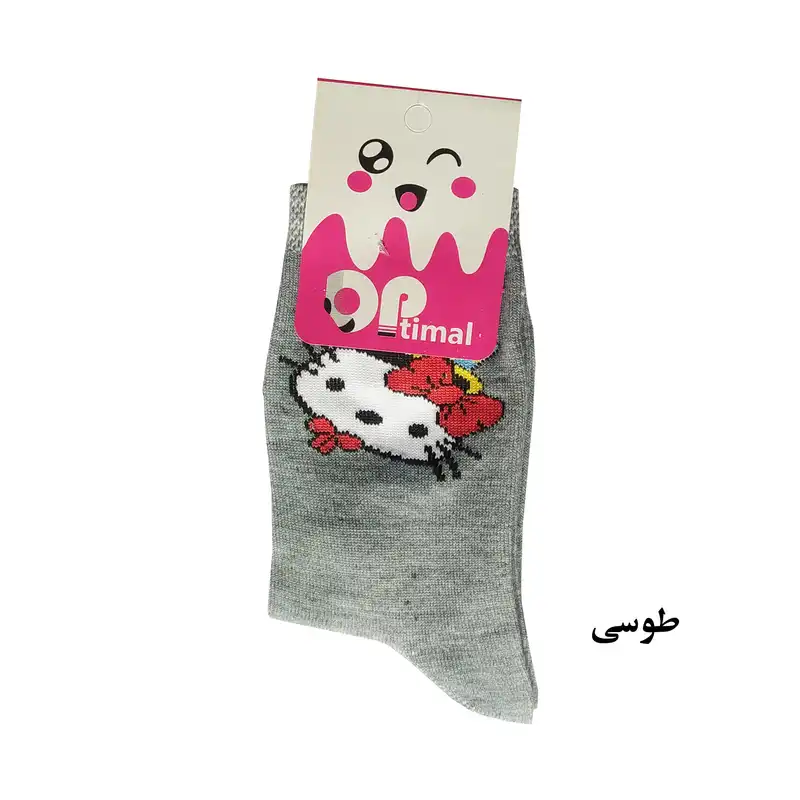 جوراب بچگانه مدل کیتی 03