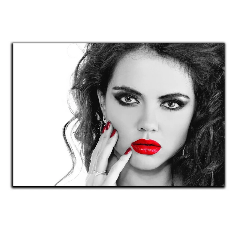 تابلو شاسی بکلیت طرح رژلب قرمز مدل SH-7379