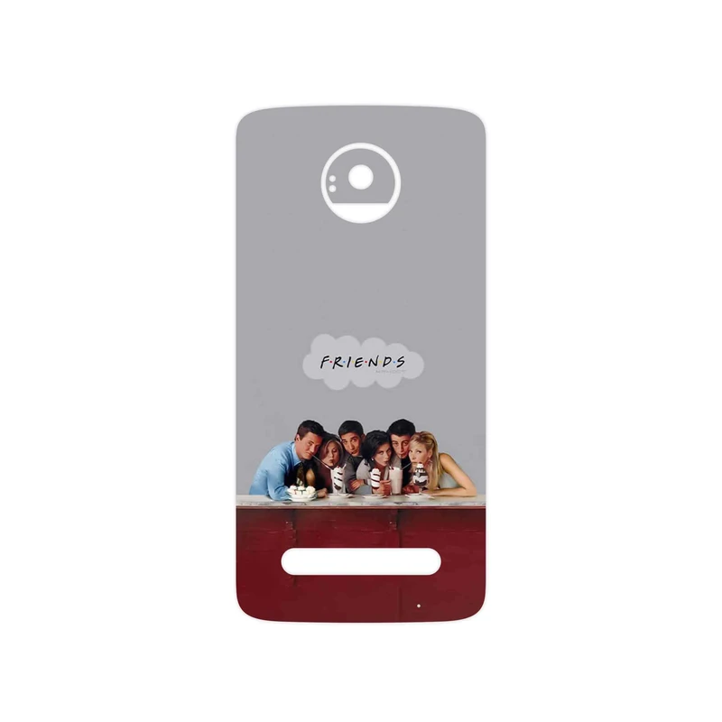 برچسب پوششی ماهوت مدل Friends 1 مناسب برای گوشی موبایل موتورولا Moto Z2 Play