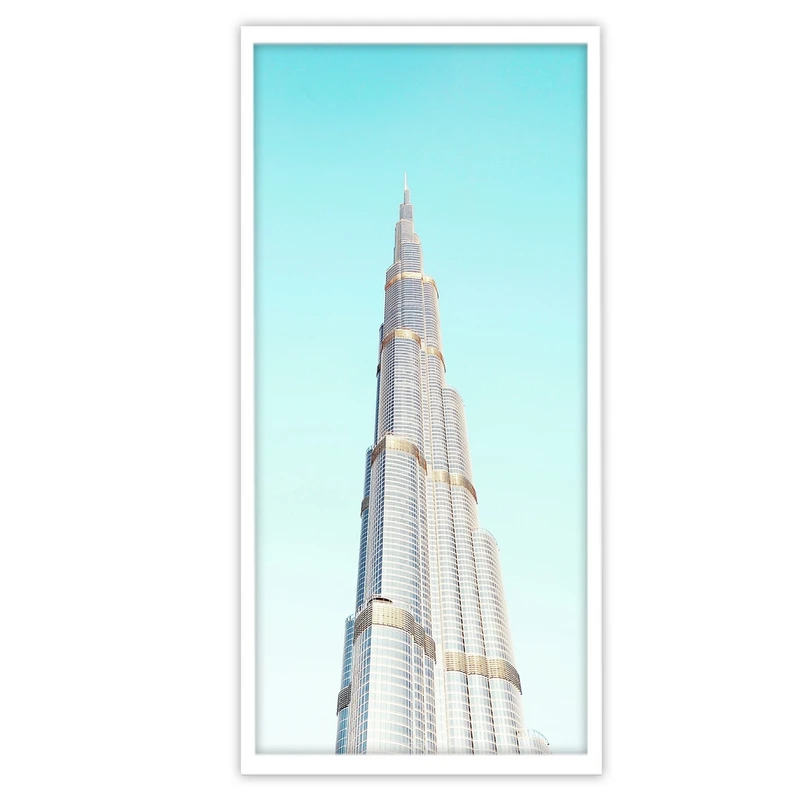 تابلو بکلیت طرح منظره شهر دوبی و برج خلیفه مدل W-S3172
